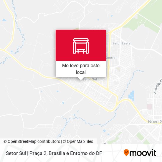 Setor Sul | Praça 2 mapa