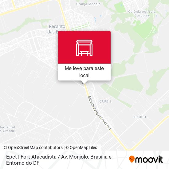 Epct | Fort Atacadista / Av. Monjolo mapa
