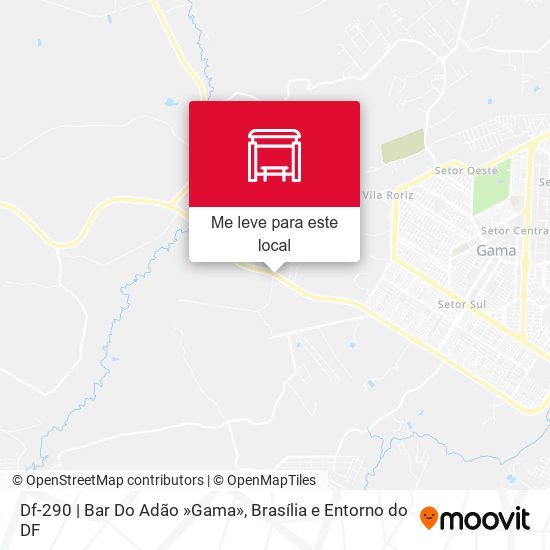 Df-290 | Bar Do Adão »Gama» mapa