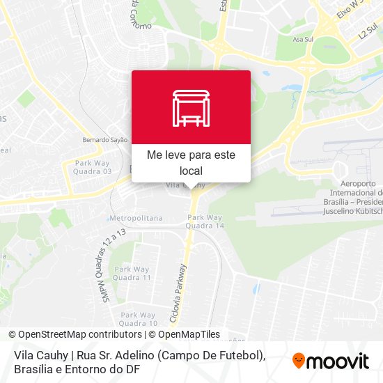 Vila Cauhy | Rua Sr. Adelino (Campo De Futebol) mapa