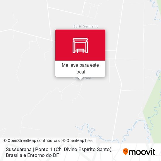 Sussuarana | Ponto 1 (Ch. Divino Espírito Santo) mapa