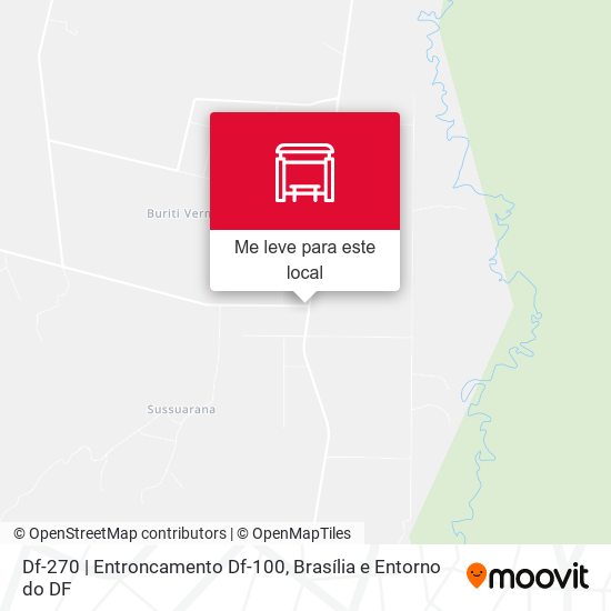 Df-270 | Entroncamento Df-100 mapa