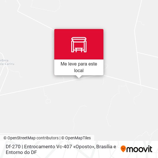 Df-270 | Entrocamento Vc-407 «Oposto» mapa