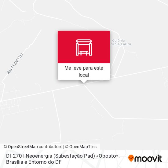 Df-270 | Neoenergia (Subestação Pad) «Oposto» mapa