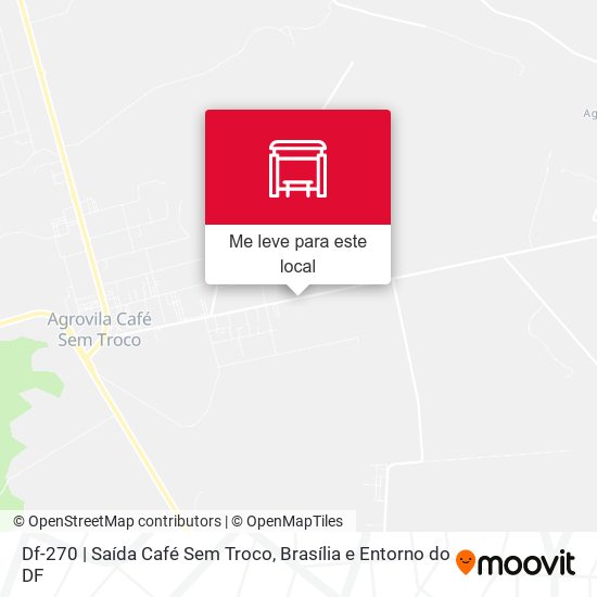 Df-270 | Saída Café Sem Troco mapa