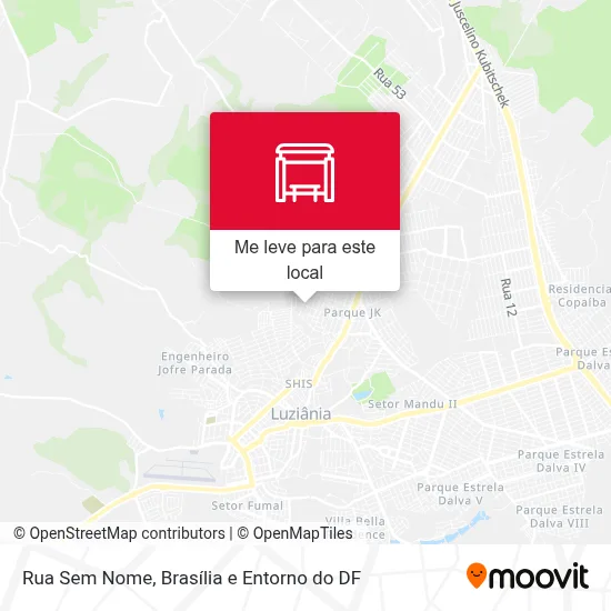 Rua Sem Nome mapa