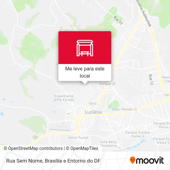 Rua Sem Nome mapa