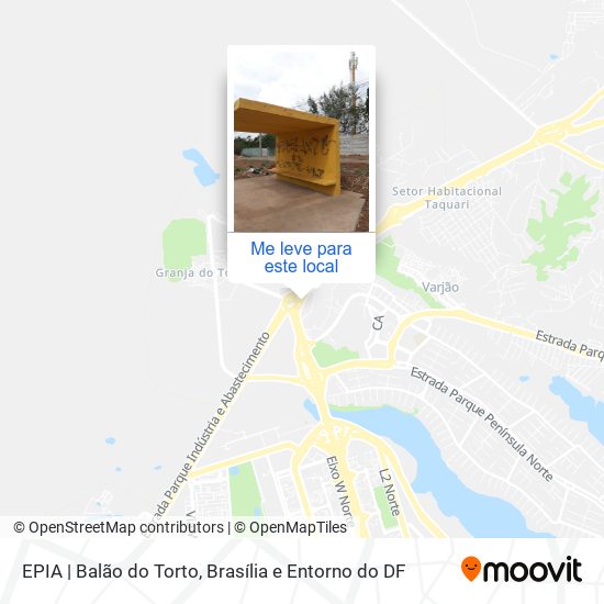 EPIA | Balão do Torto mapa