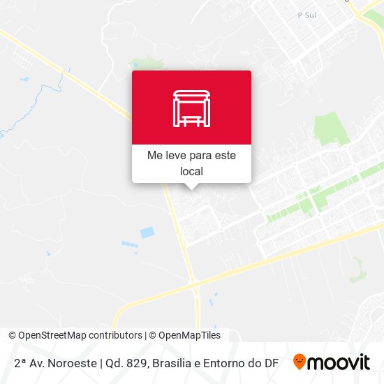 2ª Av. Noroeste | Qd. 829 mapa