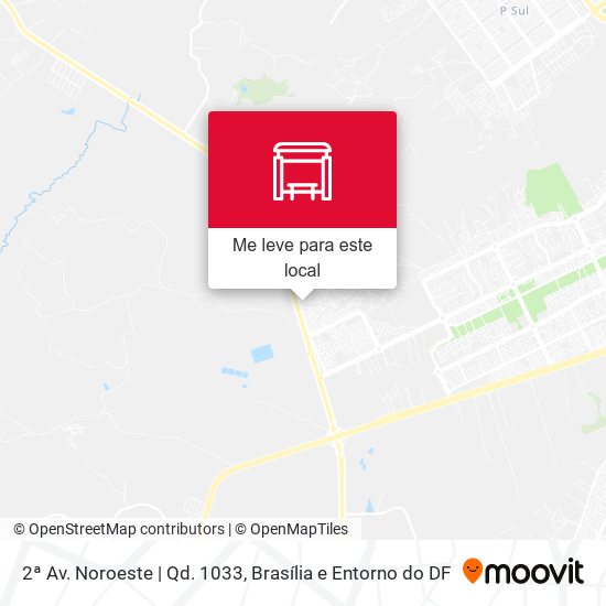 2ª Av. Noroeste | Qd. 1033 mapa