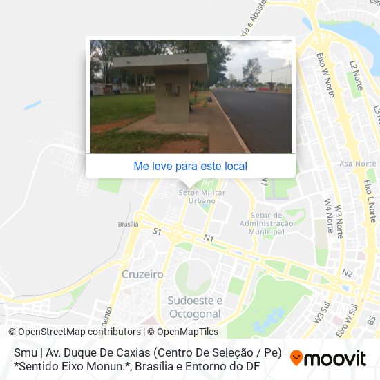 Smu | Av. Duque De Caxias (Centro De Seleção / Pe) *Sentido Eixo Monun.* mapa