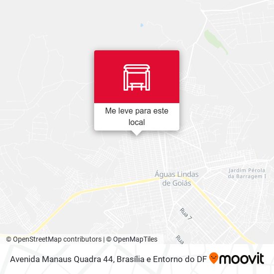 Avenida Manaus Quadra 44 mapa