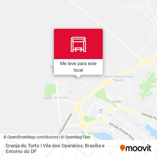 Granja do Torto | Vila dos Operários mapa