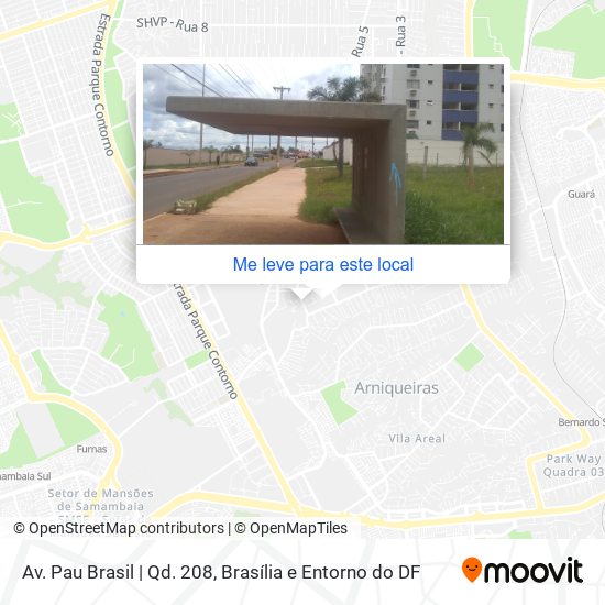 Av. Pau Brasil | Qd. 208 mapa