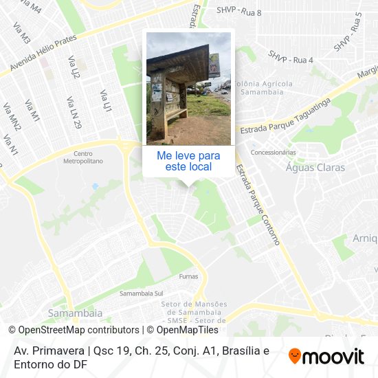 Av. Primavera | Qsc 19, Ch. 25, Conj. A1 mapa