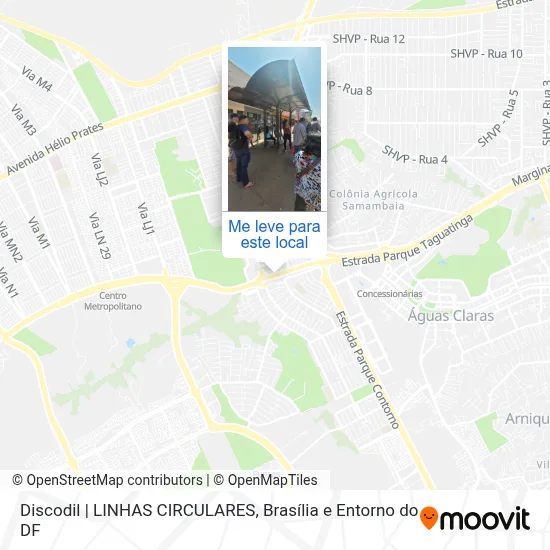 Discodil | LINHAS CIRCULARES mapa