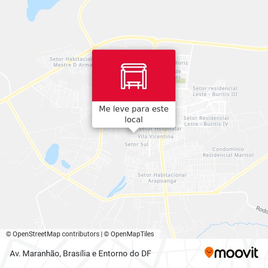 Av. Maranhão mapa