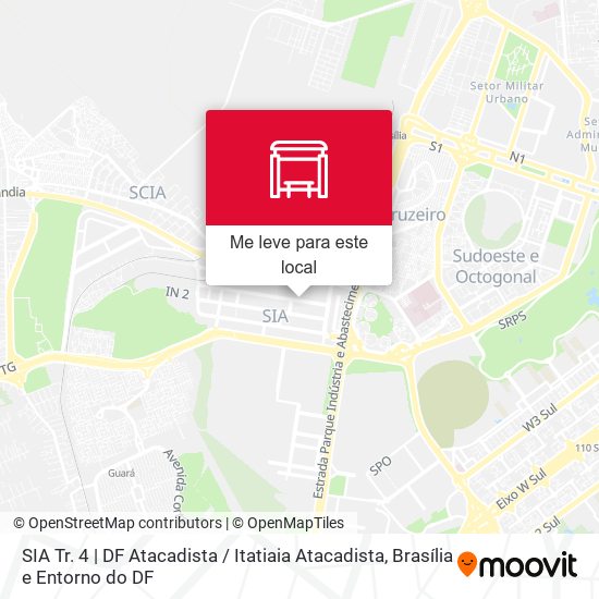 SIA Tr. 4 | DF Atacadista / Itatiaia Atacadista mapa