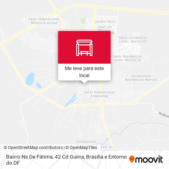 Bairro Ns De Fátima, 42 Cd Guirra mapa