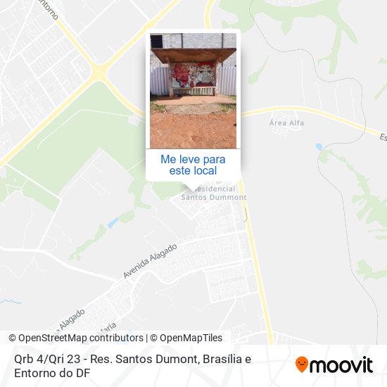 Qrb 4 / Qri 23 - Res. Santos Dumont mapa