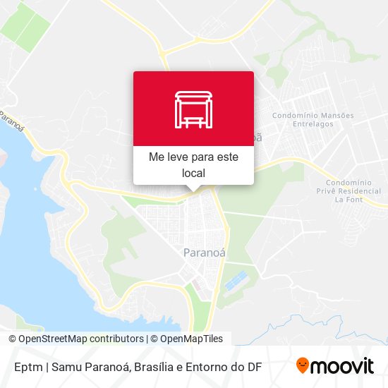 Eptm | Samu Paranoá mapa