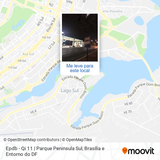 Epdb - Qi 11 | Parque Peninsula Sul mapa