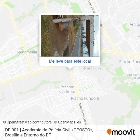 DF-001 | Academia de Polícia Civil «OPOSTO» mapa