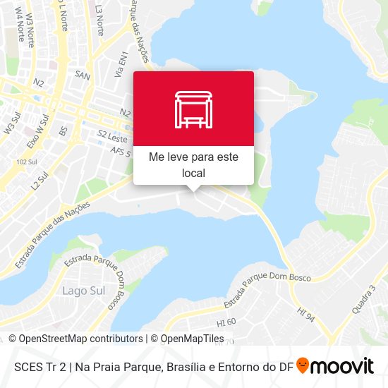 SCES Tr 2 | Na Praia Parque mapa