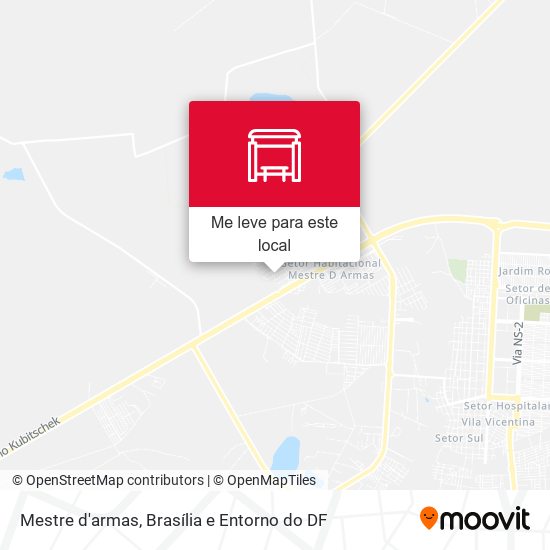 Mestre d'armas mapa