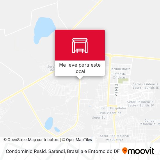 Condomínio Resid. Sarandi mapa