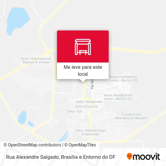 Rua Alexandre Salgado mapa