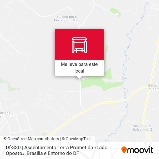 Df-330 | Assentamento Terra Prometida «Lado Oposto» mapa