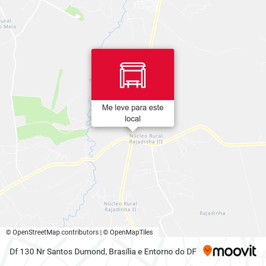 Df 130 Nr Santos Dumond mapa