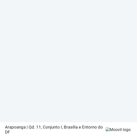 Arapoanga | Qd. 11, Conjunto I mapa