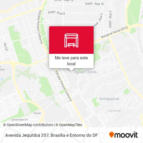 Avenida Jequitibá 357 mapa