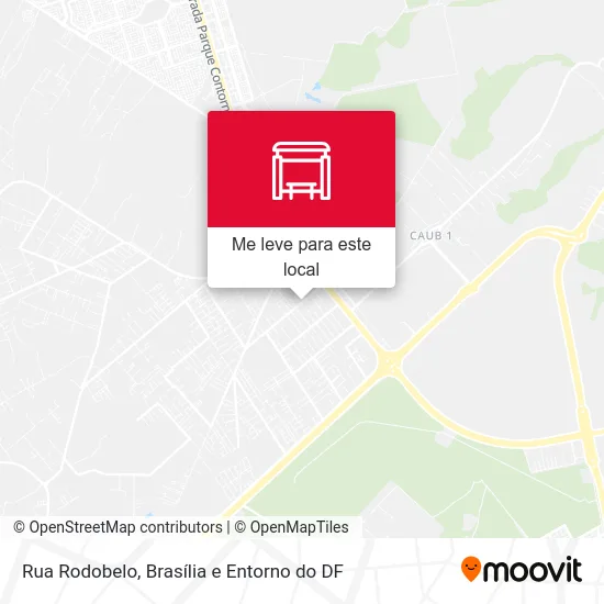 Rua Rodobelo mapa