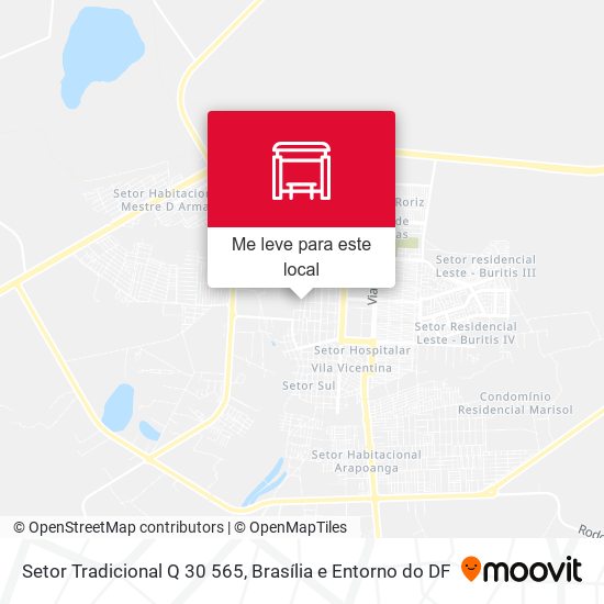 Setor Tradicional Q 30 565 mapa