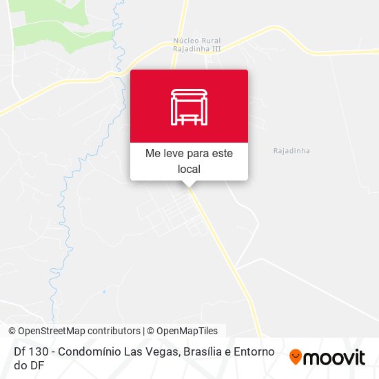 Df 130 - Condomínio Las Vegas mapa