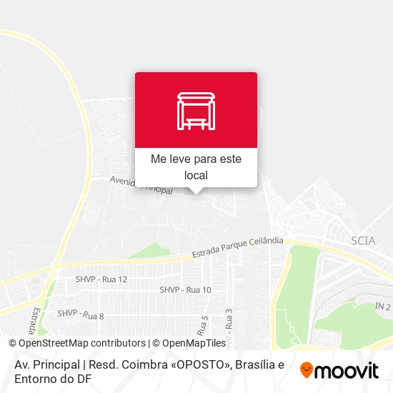 Av. Principal | Resd. Coimbra «OPOSTO» mapa