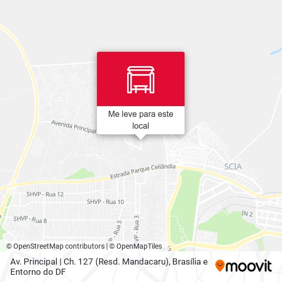 Av. Principal | Ch. 127 (Resd. Mandacaru) mapa