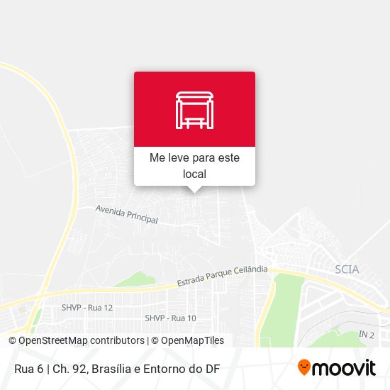 Rua 6 | Ch. 92 mapa