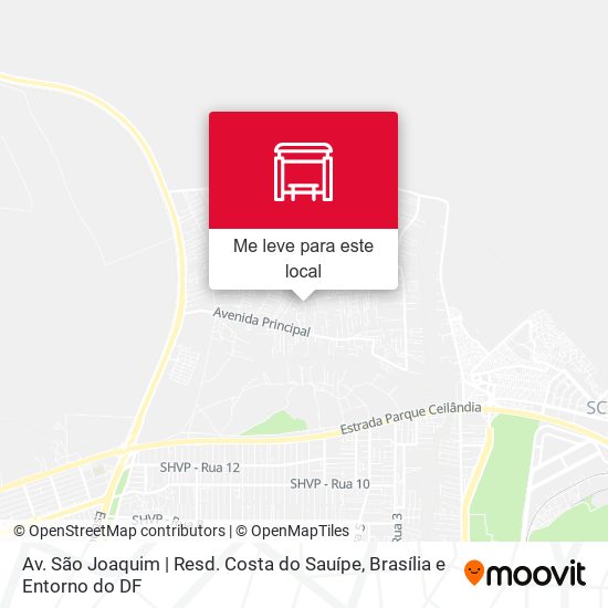 Av. São Joaquim | Resd. Costa do Sauípe mapa