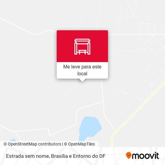 Estrada sem nome mapa