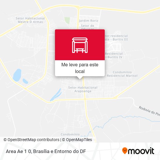 Area Ae 1 0 mapa