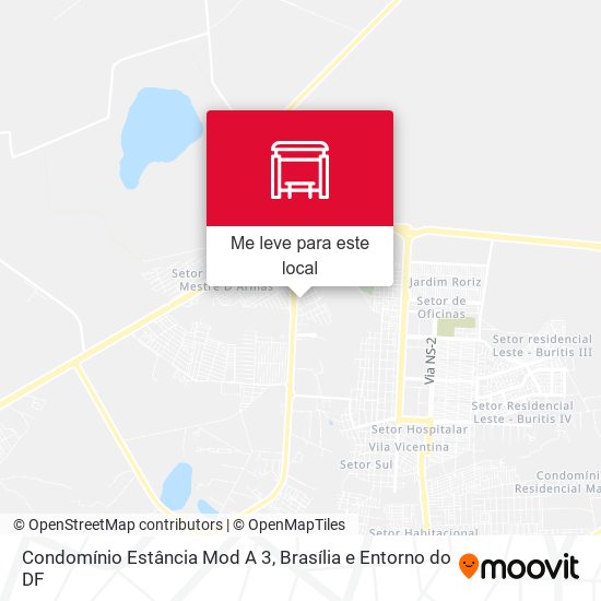 Condomínio Estância Mod A 3 mapa