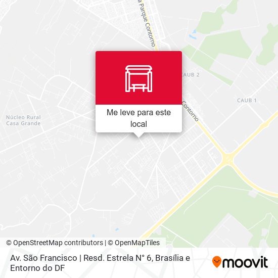 Av. São Francisco | Resd. Estrela N° 6 mapa