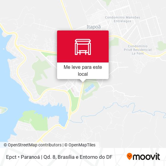 Epct • Paranoá | Qd. 8 mapa