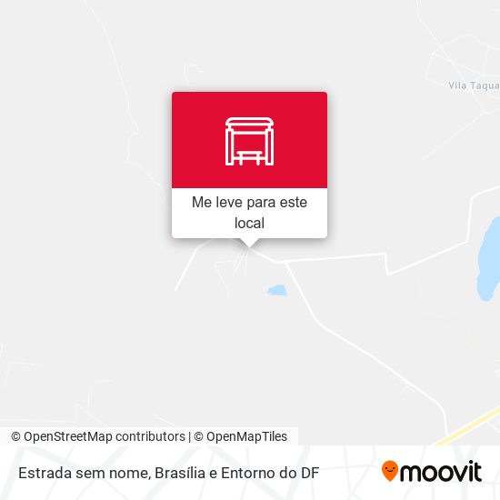 Estrada sem nome mapa