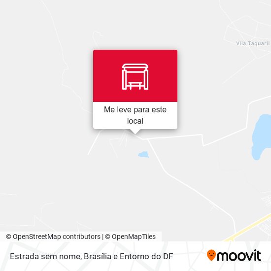 Estrada sem nome mapa