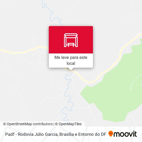 Padf - Rodovia Júlio Garcia mapa